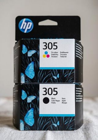 2 Cartuchos HP 305 Negro y Color Originales