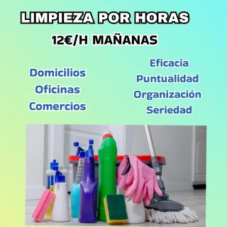 Servicio de limpieza en Pamplona por horas