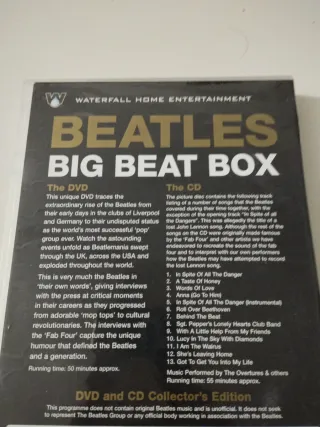 The Beatles Big Beat Box DVD y CD
