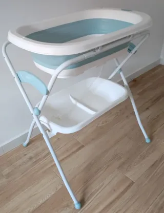 Bañera cambiador plegable para bebé