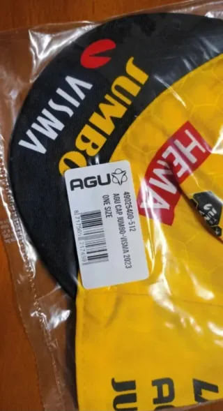 Gorra Jumbo Visma AGU original