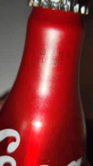 Botella Coca-Cola 125 Aniversario Aluminio