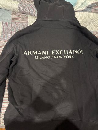 Sudadera Armani Exchange Negra Talla M
