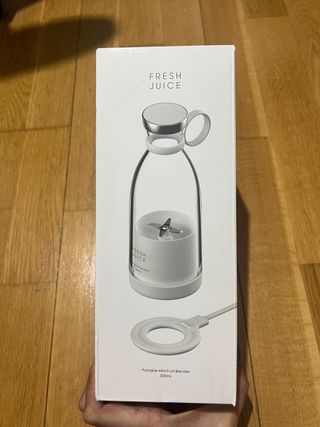 Batidora Portátil Fresh Juice Rosa