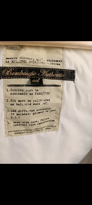 Gilet Boombogie avorio taglia XL/46