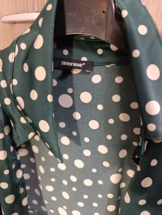 Camicia Denny Rose Pois Verde