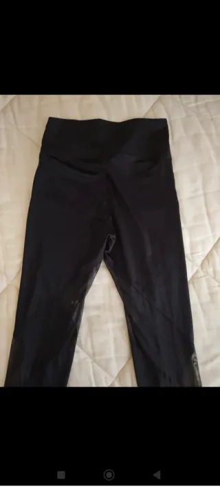 Leggings Calzedonia neri effetto vedo-non-vedo