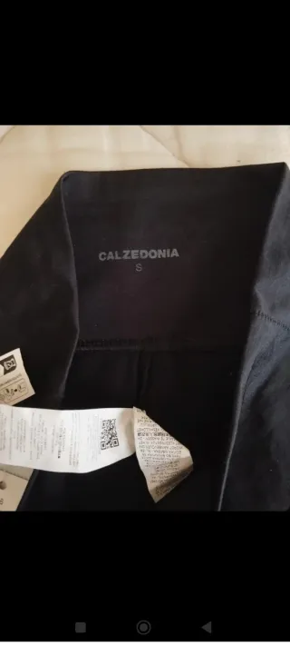 Leggings Calzedonia neri effetto vedo-non-vedo