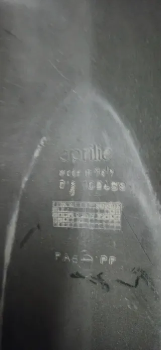 Guardabarros Aprilia SR Minarelli