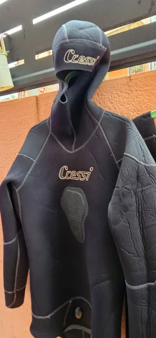 Neopreno Cressi Competición 5mm Talla M/3