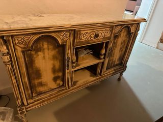 Aparador Vintage Mármol y Madera