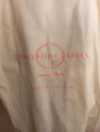 Traje Flamenca Marrón y Rosa Talla 40