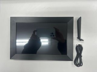 Marco de fotos digital negro