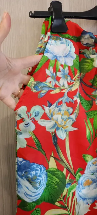 Set Estivo Top Lilla & Pantalone Fiori