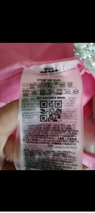 Top sportivo Guess rosa