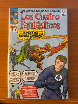 Biblioteca Marvel los cuatro fantásticos 1-3