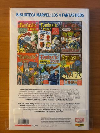 Biblioteca Marvel los cuatro fantásticos 1-3