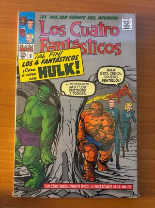 Biblioteca Marvel los cuatro fantásticos 1-3