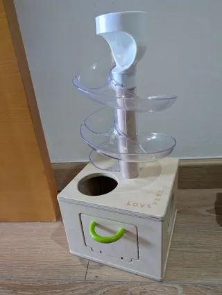 Lovevery Circuito de Bolas Madera