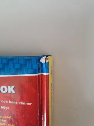 Libro rompecabezas sueco para niños bombero Sam