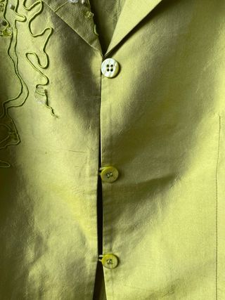 Blazer seda vintage Caractére Talla XL