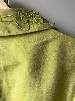 Blazer seda vintage Caractére Talla XL