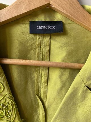 Blazer seda vintage Caractére Talla XL