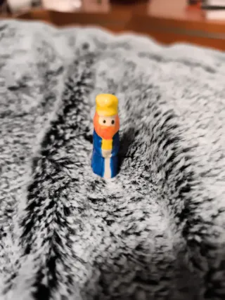 Figura Rey Baltasar roscón de reyes