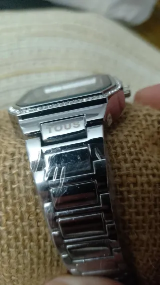 Reloj  Mujer Negro y Plateado