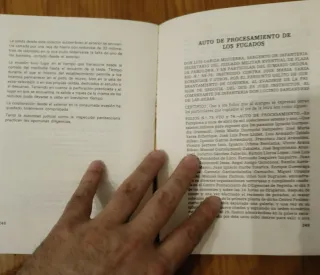 Libro fuga Segovia ETA. Operación poncho