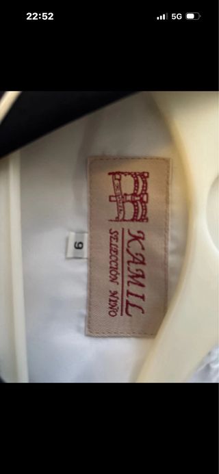 Traje Comunión Marinero Blanco y Azul