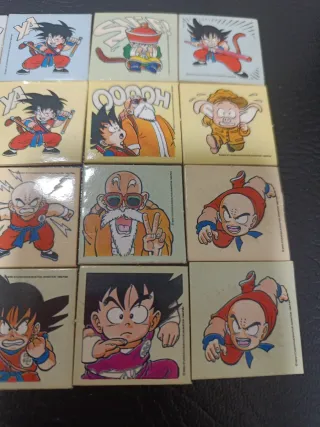 Lote cromos Dragon Ball Matutano Años 80