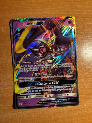 Carta Pokémon Lunala GX
