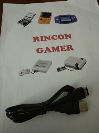 Cable Carga GBA SP y Nintendo DS