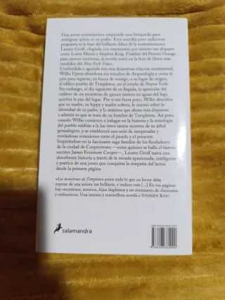 Los monstruos de Templeton (Spanish Edition)