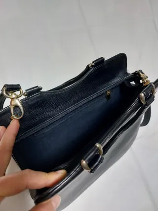 Bolso de mano negro mujer