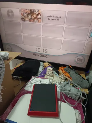 Nintendo Wii Mini Rossa con scatola