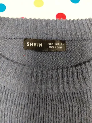 Jersey SHEIN estrellas azul M