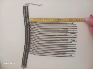 Collana anni '30 nero e oro