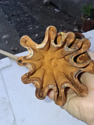 Statuina sarda in cotto