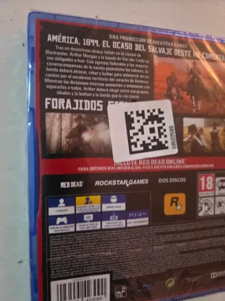 Juego PS4 Red Dead Redemption II