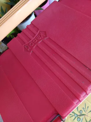 Nevera Grande Vintage Roja y Blanca