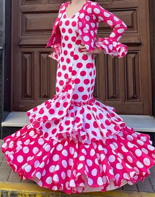 Traje de Flamenca Talla 34-36 con torerita