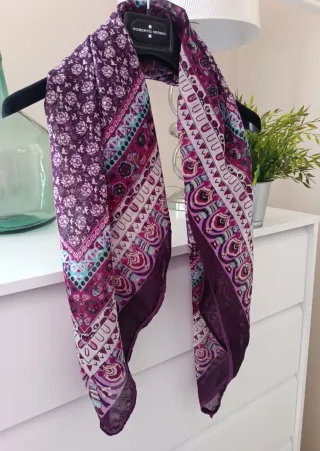 Fular estampado