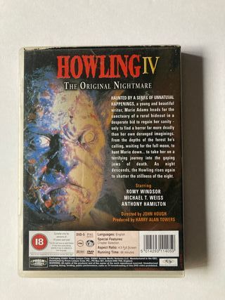 DVD PAL ► Howling IV: The Original Nightmare. -UK
