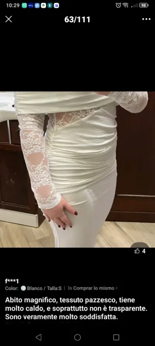 Vestido de novia blanco talla 4xl