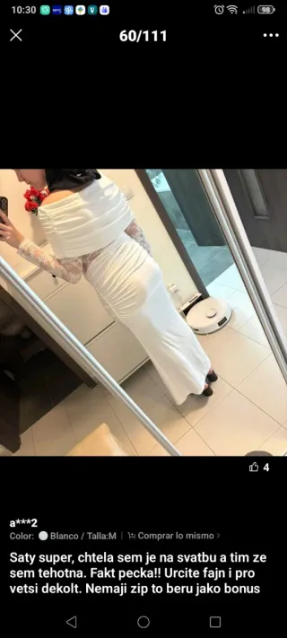 Vestido de novia blanco talla 4xl