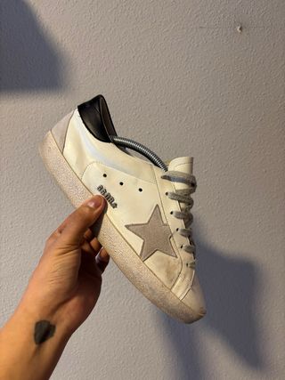 Golden Goose GGDB Sneakers Blancas y Grises