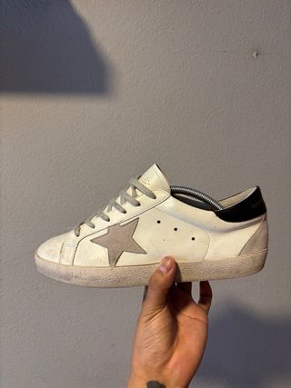 Golden Goose GGDB Sneakers Blancas y Grises
