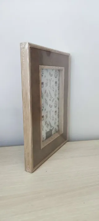 Marco fotos estilo Zara Home 15x10 cm madera